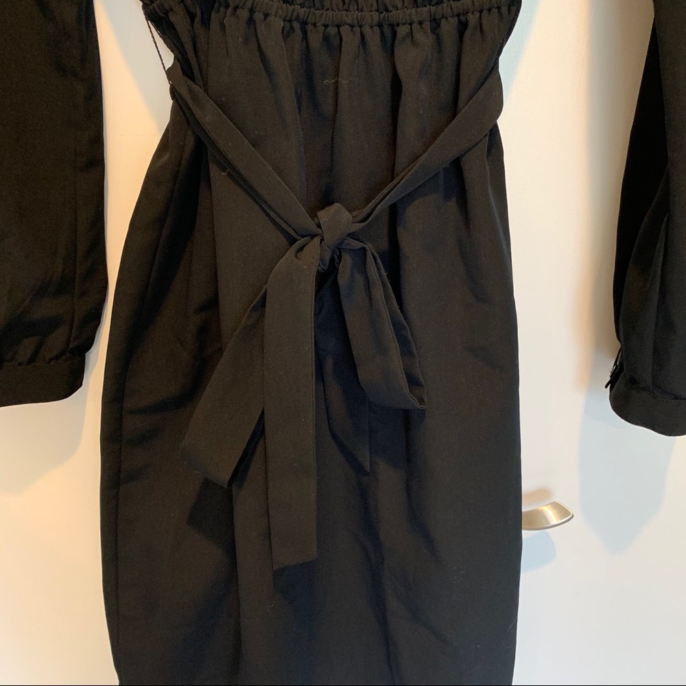 EUC Mossimo Long Sleeve Sash Belt Dress - Picture 6 of 8